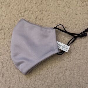 Athleta NWOT Lilac Face Mask with Black Straps